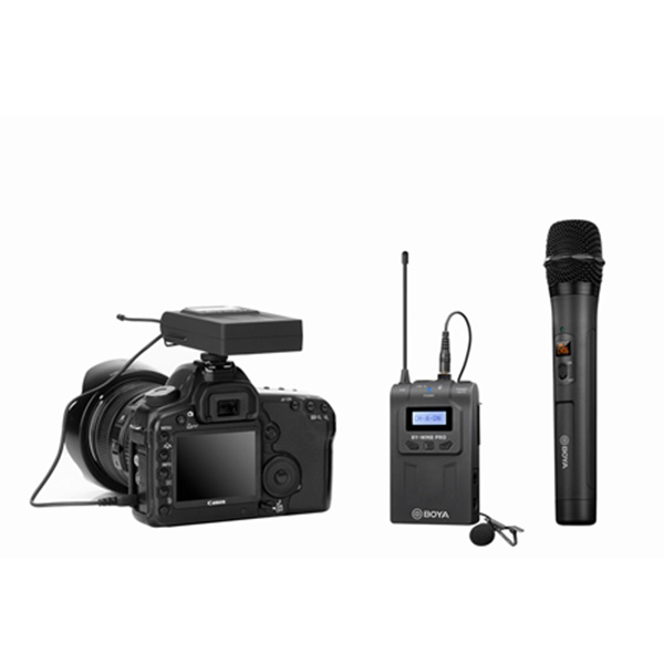 Boya BY WM8 PRO K4 UHF Dual Channel Wireless Microphone System